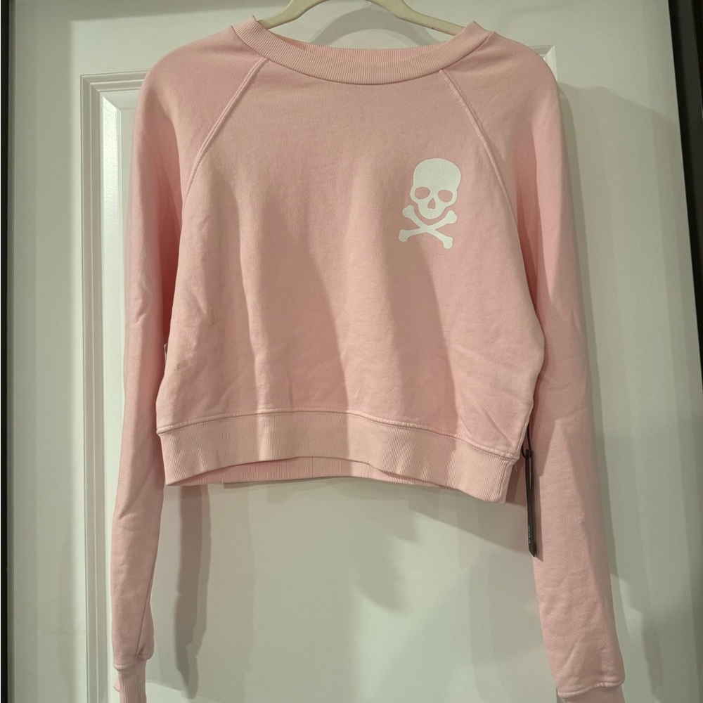 SoulCycle cropped sweater